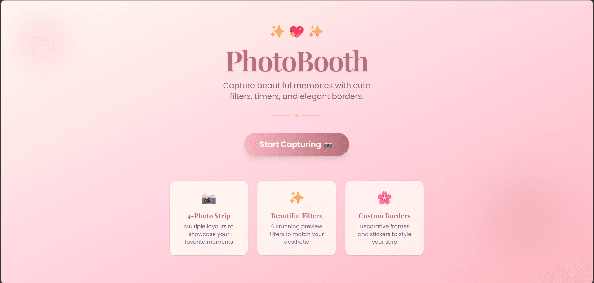Photobooth AC interface